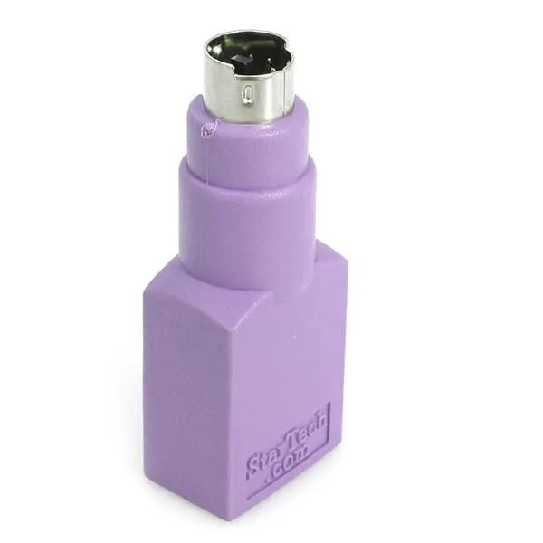 StarTech.com USB-tangentbord till PS/2-ersättningsadapter – F/M - Tangentbordsadapter - USB (hona) till PS/2 (hane)