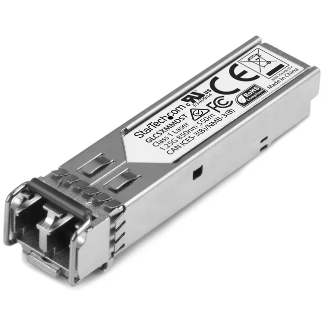 Cisco GLC-SX-MMD-kompatibel SFP-sändtagarmodul - 1000BASE-SX - SFP-sändar/mottagarmodul (mini-GBIC) (likvärdigt med: Cisco GLC-SX-MMD) - 1GbE - 1000Base-SX - LC multiläge - upp till 550 m - 850 nm