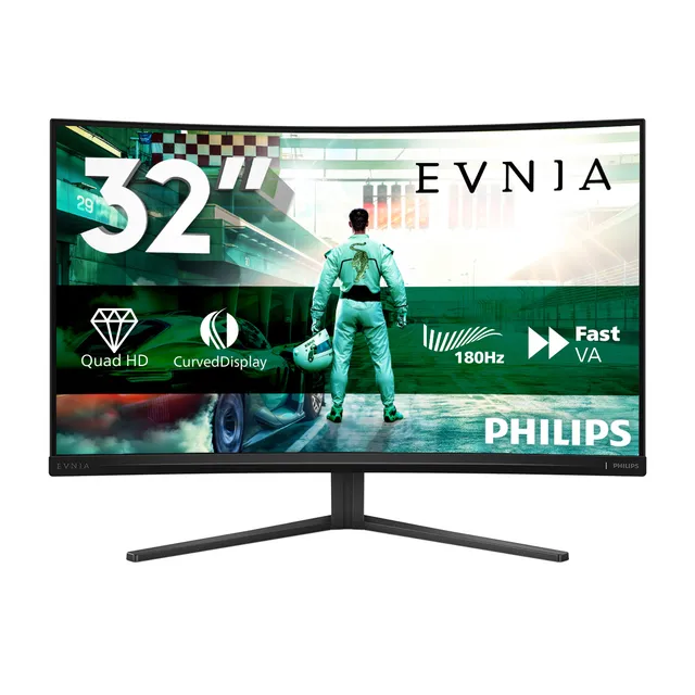 32M2C3500L/00 Curved / 32" / VA / 2560 x 1440 / 180 Hz / 1ms / 2xHDMI,2xDP