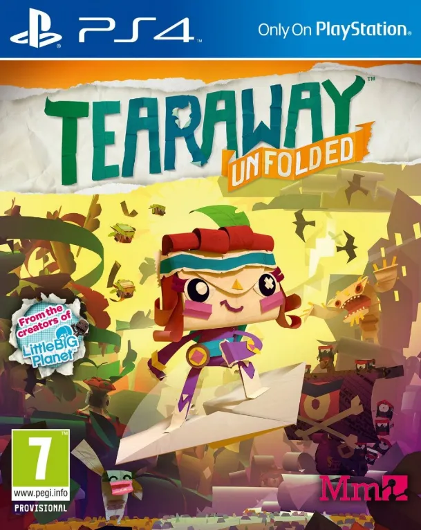 Tearaway Unfolded (Messenger Edition) - Sony PlayStation 4 - Action / äventyr