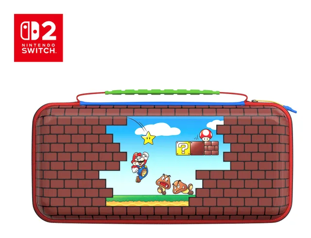 TBA-8202-65, Resefodral, Nintendo, Multifärg, EVA (Ethylene Vinyl Acetate), Polyester, Termoplastisk polyuretan (TPU), Nintendo Switch 2, Stötsäker, Fallsäker, Reptålig
