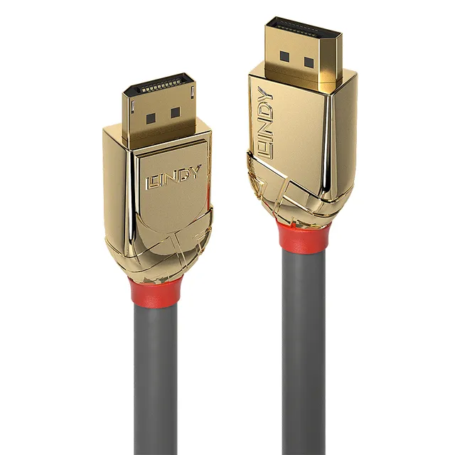 Gold - DisplayPort-kabel - DisplayPort (hane