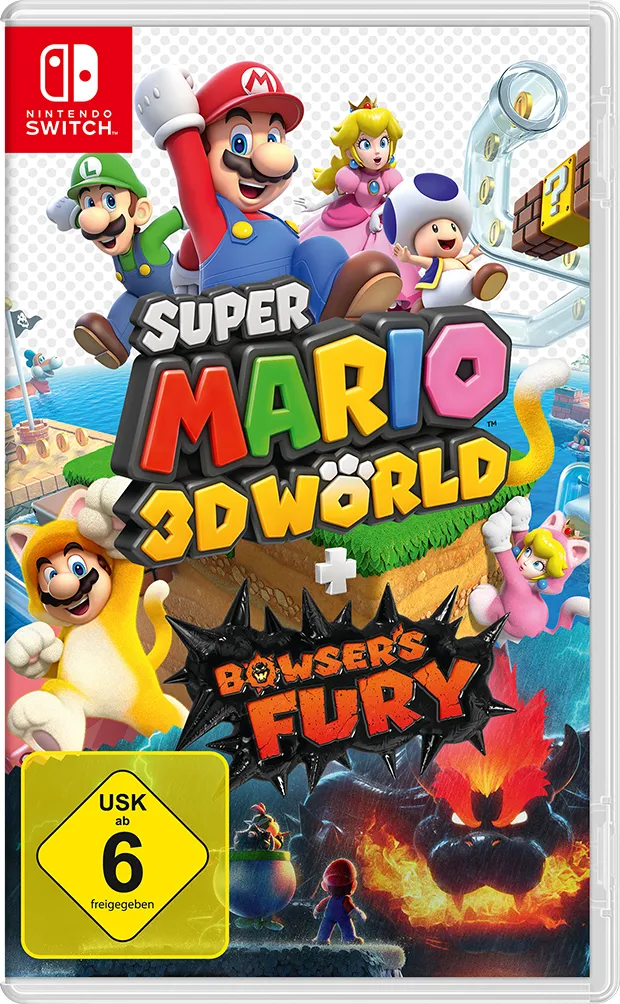Super Mario 3D World + Bowser's Fury - Nintendo Switch - tyska