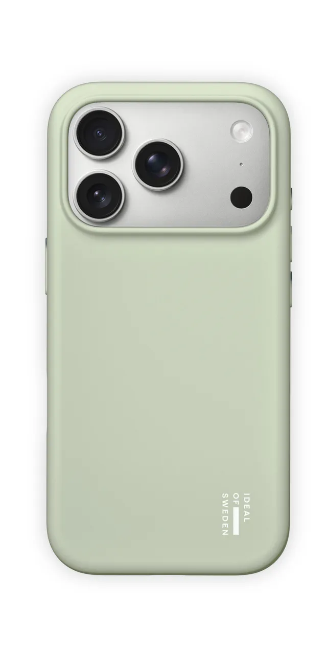 Silicone MagSafe Case för iPhone 17 Pro / 18 Pro Sage Green