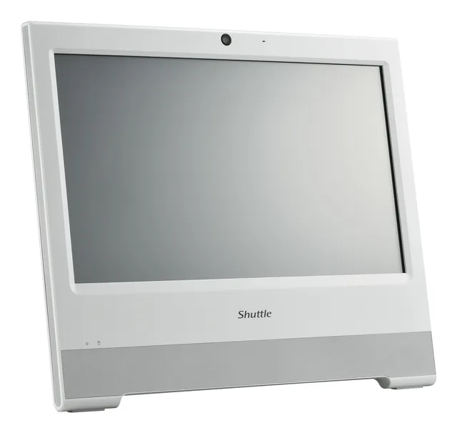 Shuttle XPC X50V9 - Barebone - allt-i-ett 1 x Celeron 7305 - RAM 0 GB - UHD Graphics - Gigabit Ethernet - skärm: LED 15.6 1366 x 768 (HD) pekskärm - svart