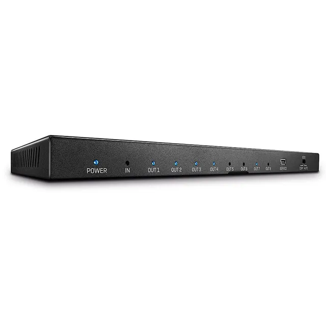 8 Port HDMI 2.0 18G Splitter - Video/audiosp