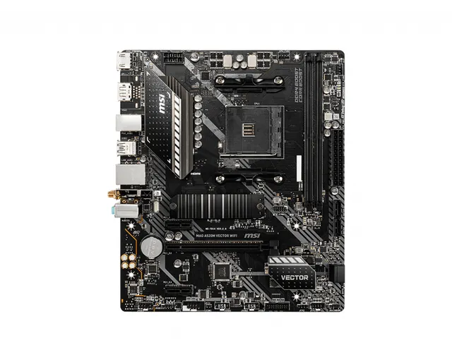 MAG A520M VECTOR WIFI Moderkort - AMD A520 - AMD AM4 - DDR4 RAM - Micro-ATX