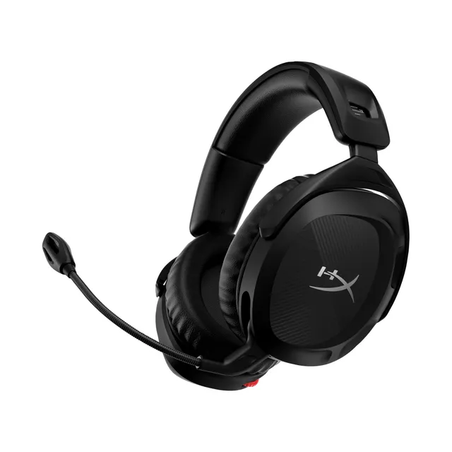 HyperX Cloud Stinger 2 - Gaming - headset - fullstorlek - 2,4 GHz - trådlös - svart - för Victus by HP Laptop 15, 16 EliteDesk 800 G6 Laptop 17 Pavilion x360 Laptop