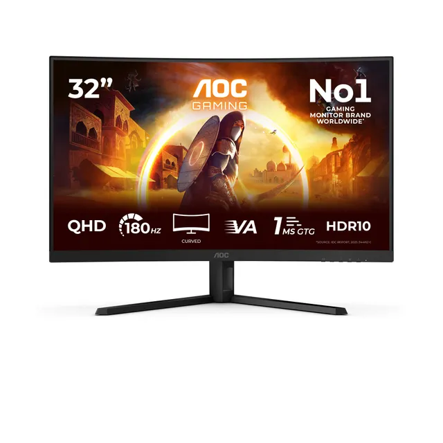 CQ32G4VE / 32" / 2560x1440 / VA / 180Hz / 0,5ms / HDR10 /