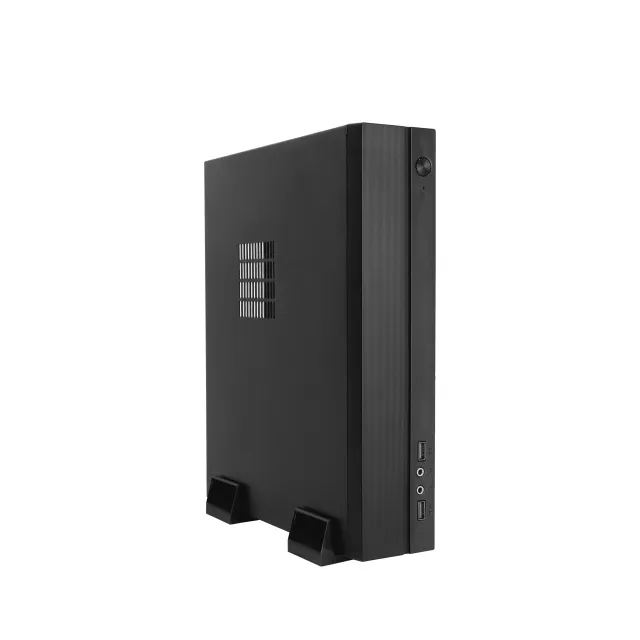Compact Series - IX-06B-OP - Chassi - Desktop slimline - Svart