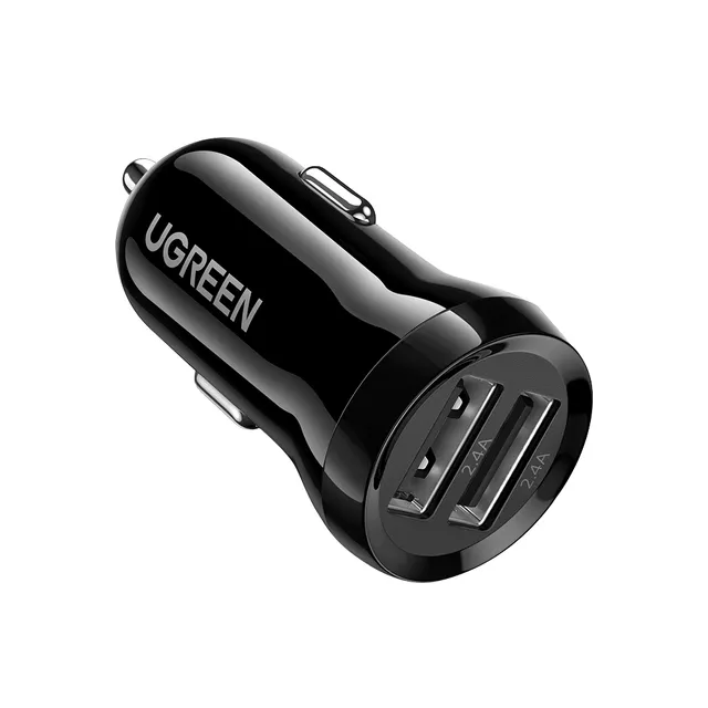Dual USB-A 24W Carcharger
