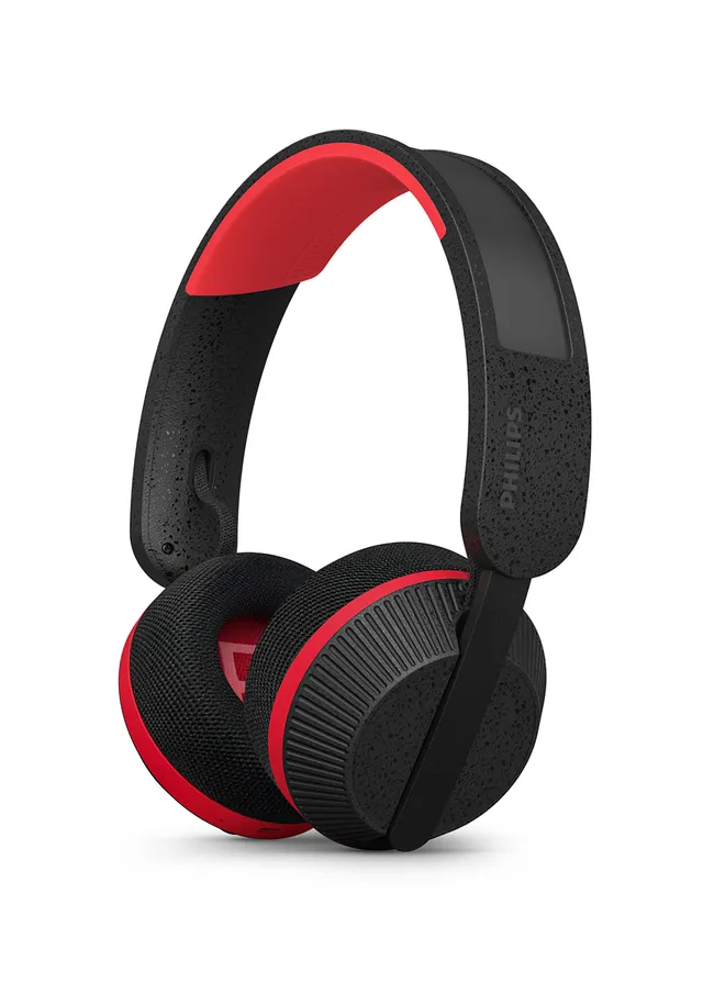 TAA6219BK - Hörlurar med mikrofon - montering över örat - Bluetooth - trådlös - svart