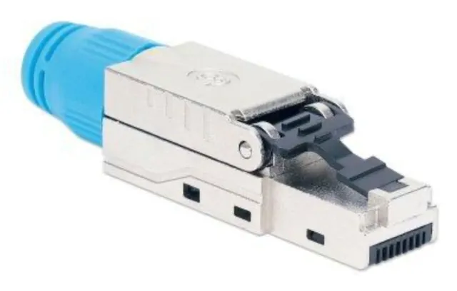 - Nätverkskontakt - RJ-45 (hane) - S/FTP -