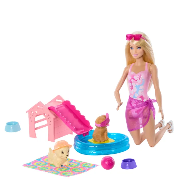 Puppy Pool Party Aloha Blonde