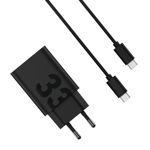 TurboPower 33 W väggladdare, svart