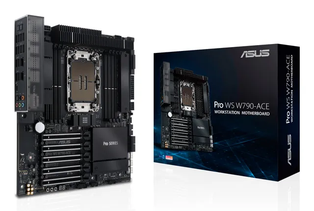 PRO WS W790-ACE Moderkort - Intel W790 - Intel LGA4677 - DDR5 RAM - SSI (Server)