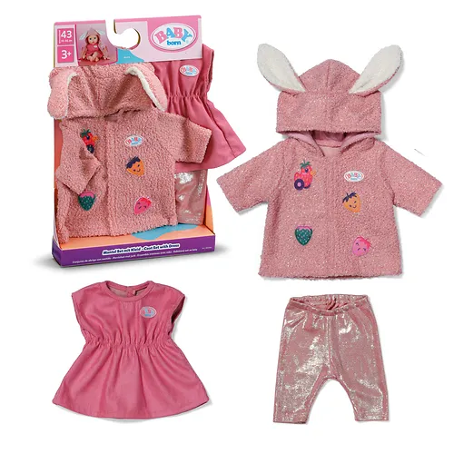 Coat Set with Dress 43cm
