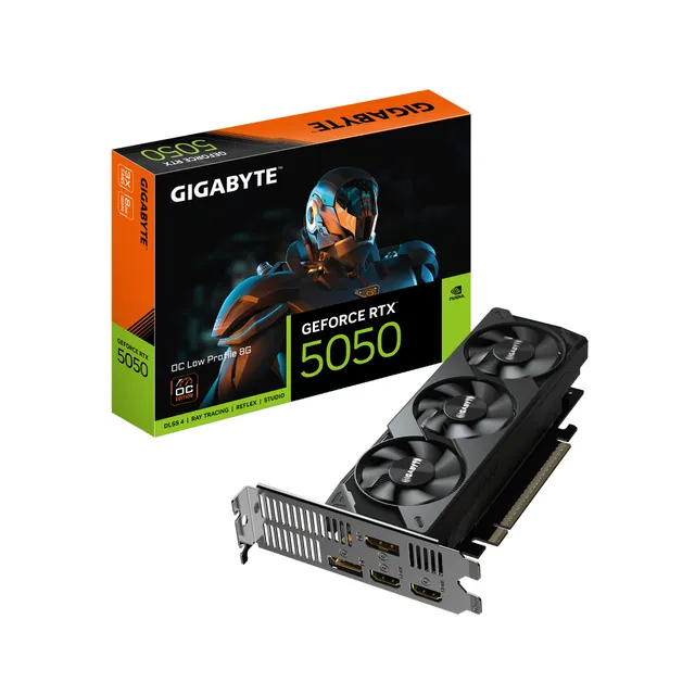GeForce RTX 5050 Low Profile OC - 8GB GDDR6 RAM - Grafikkort