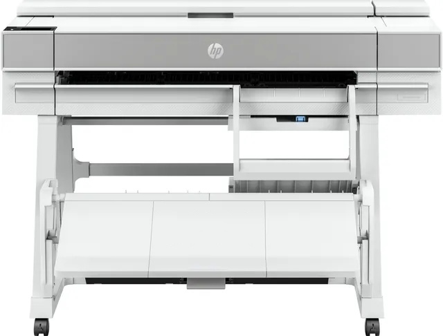 DesignJet T950 - 36 storformatsskrivare - färg - bläckstråle - 914 x 1676 mm - 2 400 x 1 200 dpi - upp till 0.35 min/sida (mono)/ upp till 0.35 min/sida (färg) - kapacitet: 1 rulle - Gigabit LAN, Wi-Fi - kniv