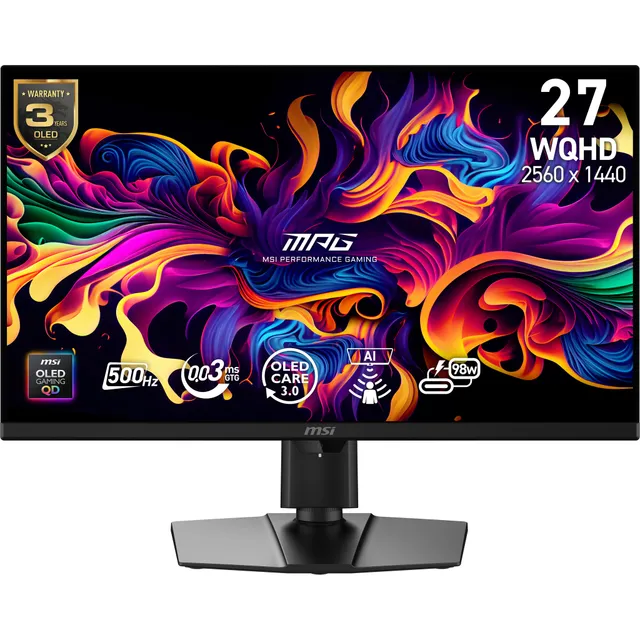26.5" MSI MPG 271QRDE X50 - OLED monitor - 27" - HDR
