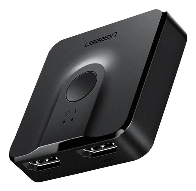 - Video/ljudsplitter/switch - bi-directional - 2 x HDMI - skrivbordsmodell