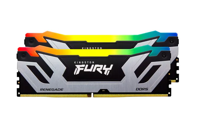 48GB (2x24GB) DDR5 CUDIMM 8800MHz CL42 Fury Renegade RGB Silver XMP3.0