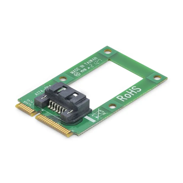 StarTech.com SATA-hårddisk till mSATA-värdadapter för 2,5"/3,5" SATA-hårddiskar - Kontrollerkort - 1 Kanal - mSATA - SATA 6Gb/s