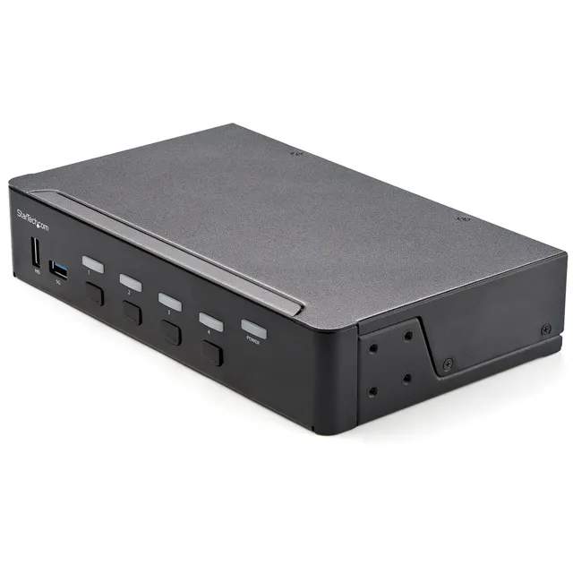 4-ports HDMI KVM-switch - En skärm 4K