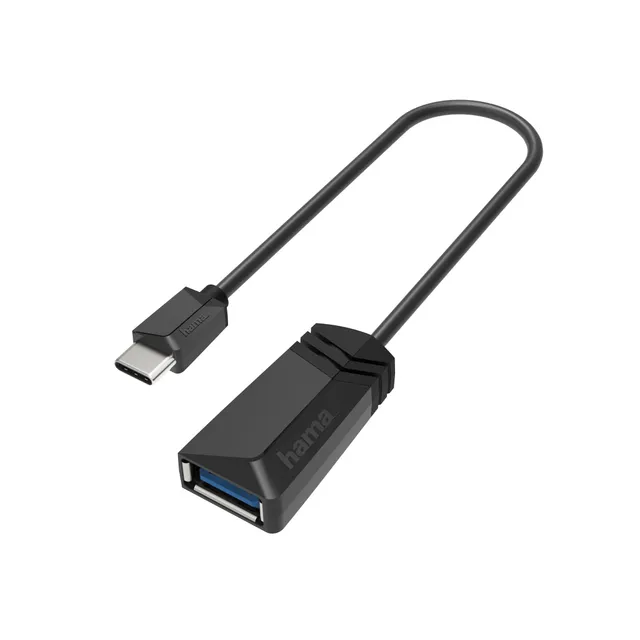 - USB-adapter - USB-C (hane) till USB typ A (