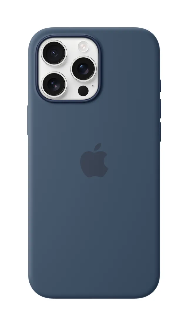 iPhone 16 Pro Max Silicone Case / MagSafe - Denim