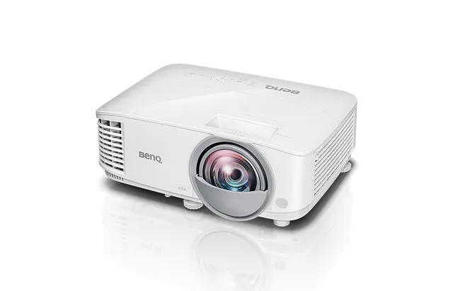 MX808STH, DLP, 3600 ANSI lumen, XGA 1024x768, 29~34dB, 2xHDMI, högtalare, Short-throw