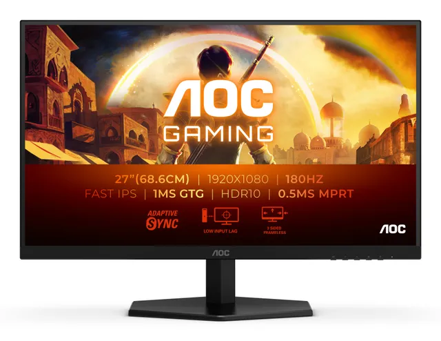 27" AOC 27G42E - 1920x1080 (FHD) - 180Hz - IPS