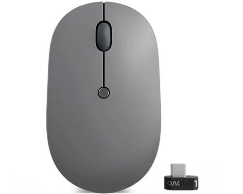 Go USB-C Wireless Mouse (Thunder Black) - Mouse - Blue optical - 5 knappar - Svart