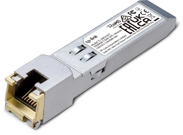 TL-SM5310-T, Koppar, 10300 Mbit/s, RJ-45, 100 m, 10 Gigabit Ethernet, IEEE 802.3, IEEE 802.3ab, IEEE 802.3an, IEEE 802.3bz