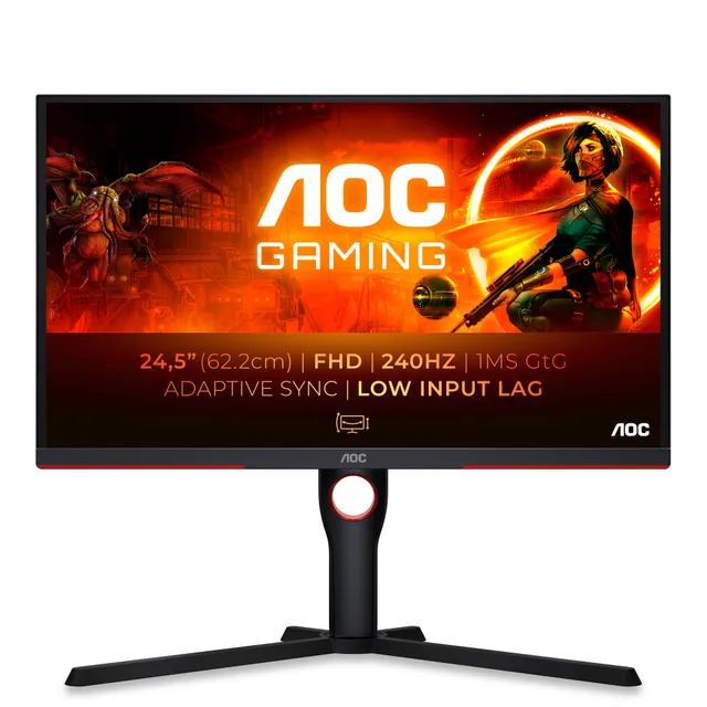 25G3ZM/BK G3 Series LED-Skärm för Gaming 24,5''