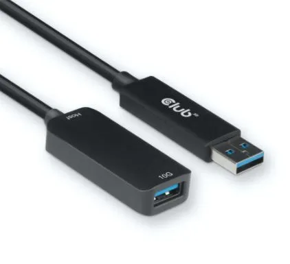 CAC-1411 USB-kablar 5 m USB 3.2 Gen 2 (3.1 Gen 2) USB A Svart