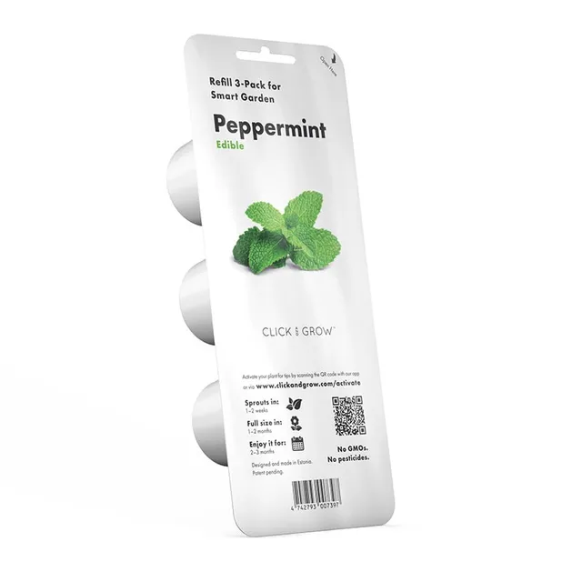 Click and Grow - Smart Garden Refill 3-pack - Peppermint (SGR22X3)