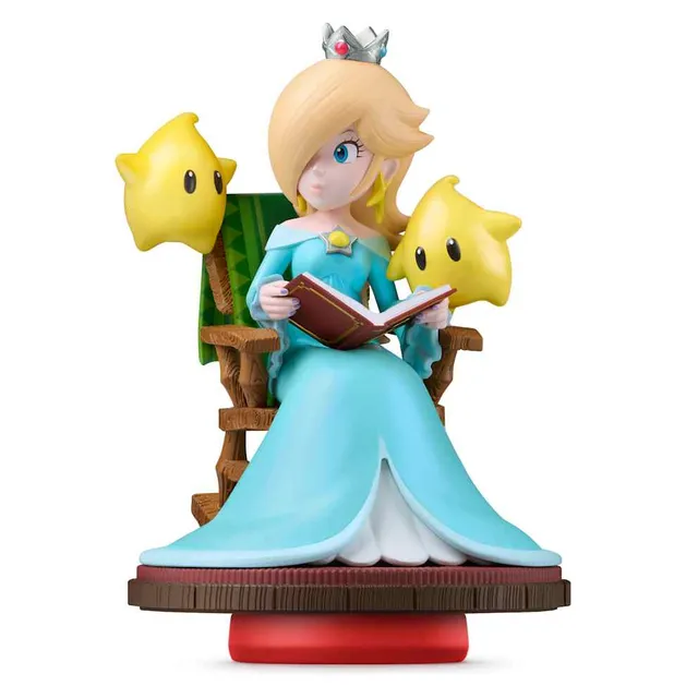 amiibo Rosalina and Lumas - Super Mario Galaxy + Super Mario Galaxy 2 - extra videospelfigur för spelkonsol