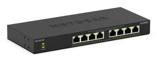 300 Series GS308LP - switch - essentials - 8 ports - unmanaged
