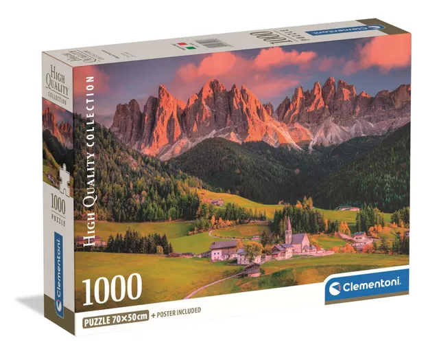 CLE pussel 1000 Compact Magiska Dolomiter 39953
