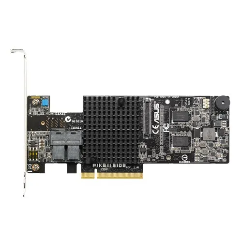 PIKE II 3108-8i/16PD - Kontrollerkort (RAID) - 8 Kanal - SATA 6Gb/s / SAS 12Gb/s - låg profil - RAID 0, 1, 5, 6, 10, 50, 60 - PCIe 3.0 x8