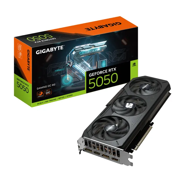 GeForce RTX 5050 GAMING OC 8 GB GDDR6, 2xHDMI/2xDP