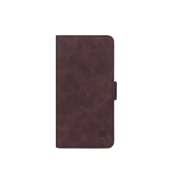 Samsung Galaxy S21 FE plånboksfodral (nubuck brun)