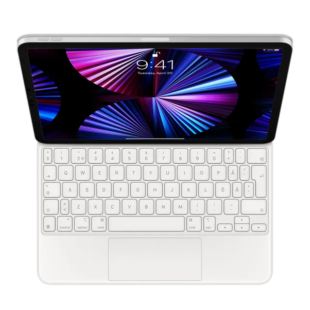iPad Pro 11" Magic Keyboard, vit