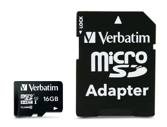 - flash-minneskort - 16 GB - microSDHC