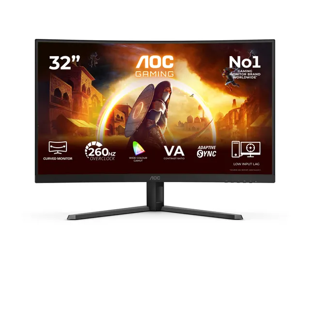 C32G42ZE / 32" / 1920x1080 / VA / 260Hz / 0.5ms / HDR10 / HDMI,DP
