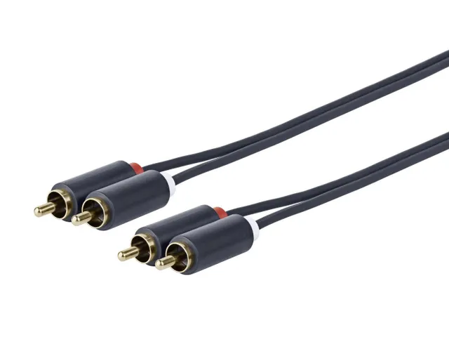 - Ljudkabel - RCA x 2 hane till RCA x 2 h
