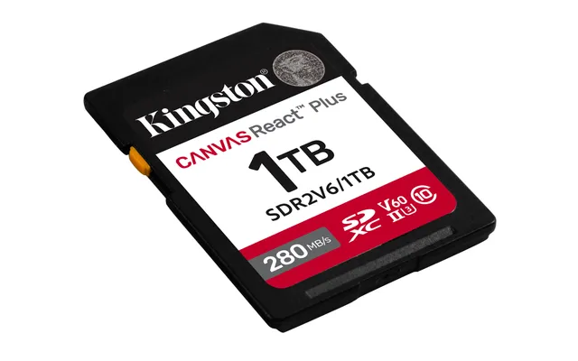 Canvas React Plus - Flash-minneskort - 1 TB - Video Class V60 / UHS-II U3 / Class10 - SDXC UHS-II