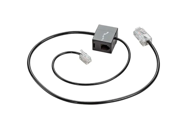 POLY Savi Office S2 telefonkabel svart (85R55AA)