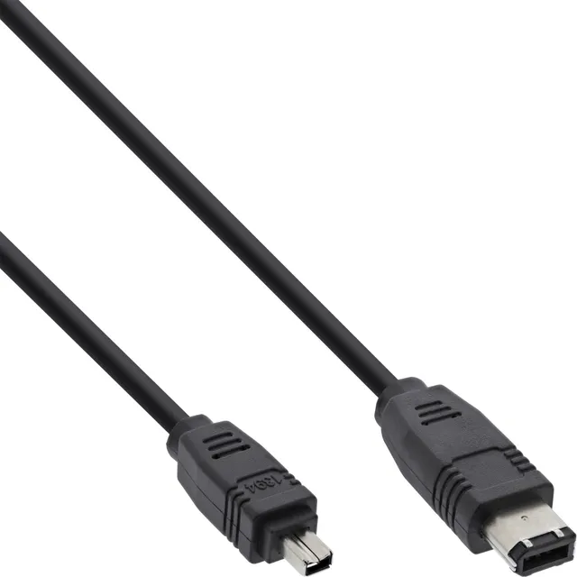 - IEEE 1394 cable - 6 PIN FireWire to 4 PIN FireWire - 1.8 m